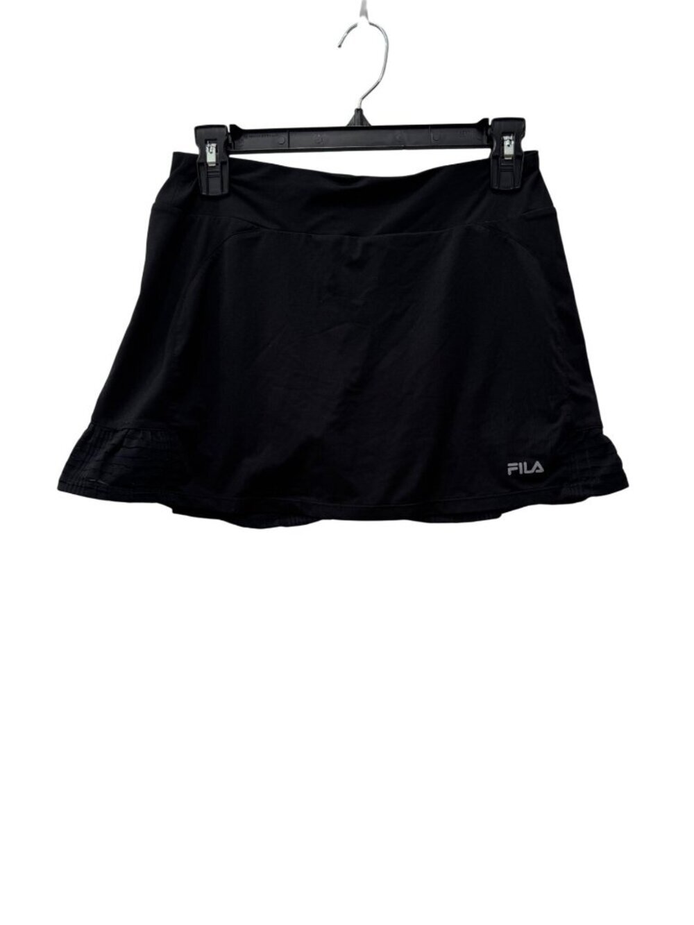 Fila Womens Size S Black Athletic Tennis Skort With Built-In Shorts
